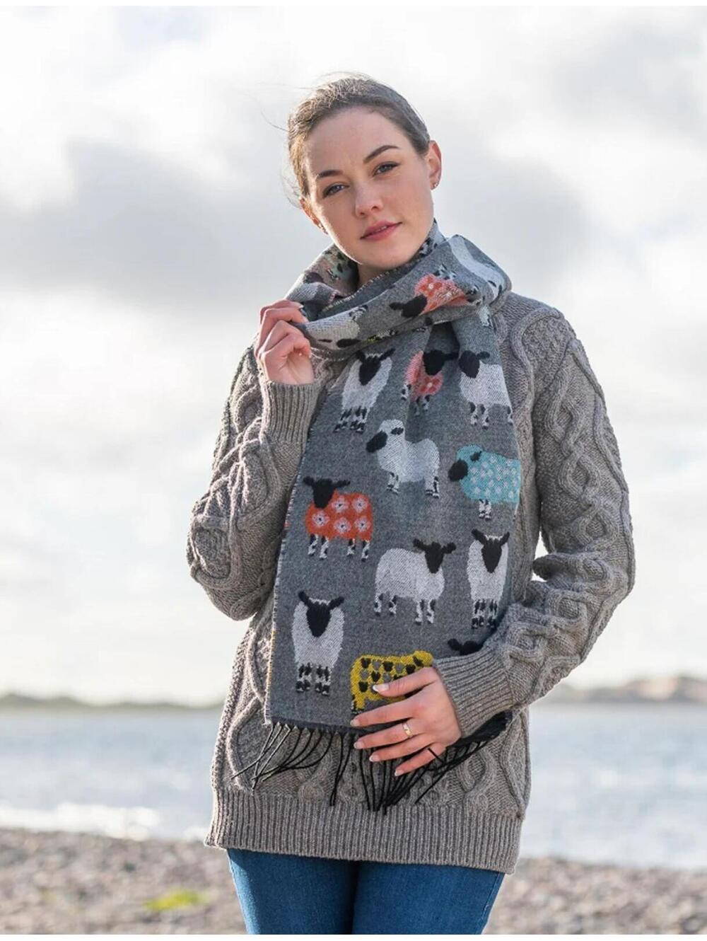 Jimmy Hourihan Sheep Scarf